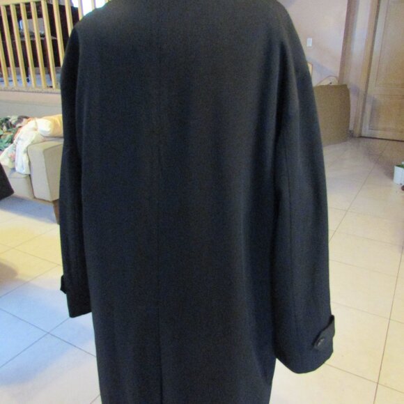 Men's overcoat with removable lining - Picture 4 of 6